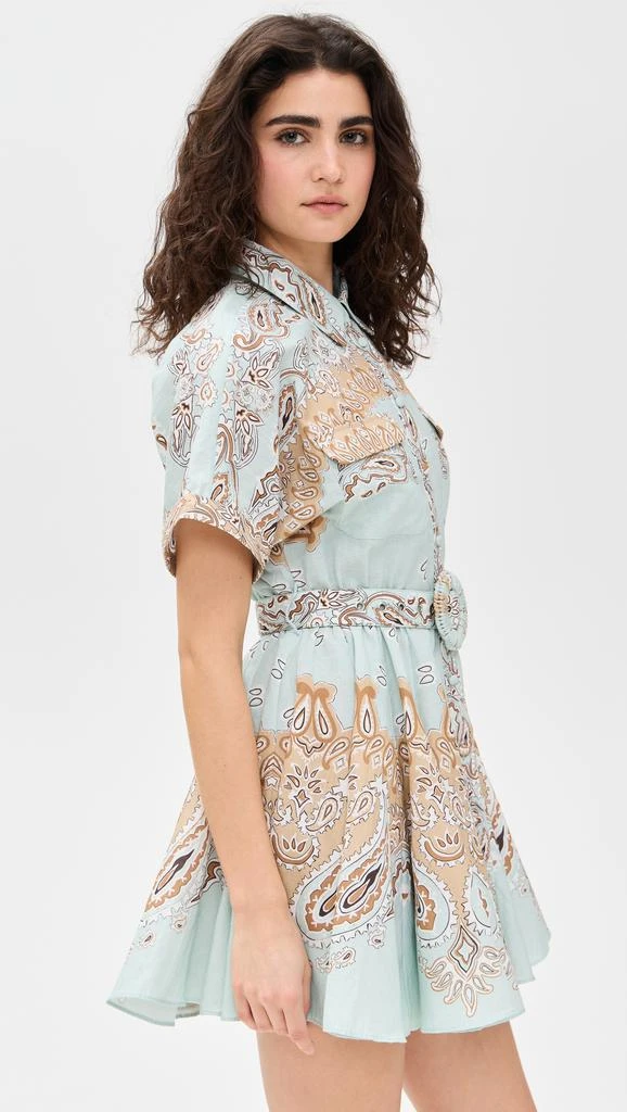 Hemant and Nandita Short Dress with Buckle Belt 3
