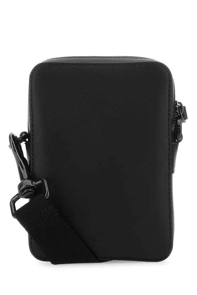 Valentino Black leather VLTN crossbody bag 2
