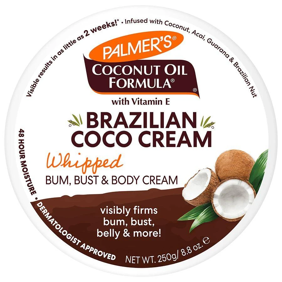 Palmer's Coconut Oil Formula Brazilian Coco Whipped Bum, Bust & Body Cream