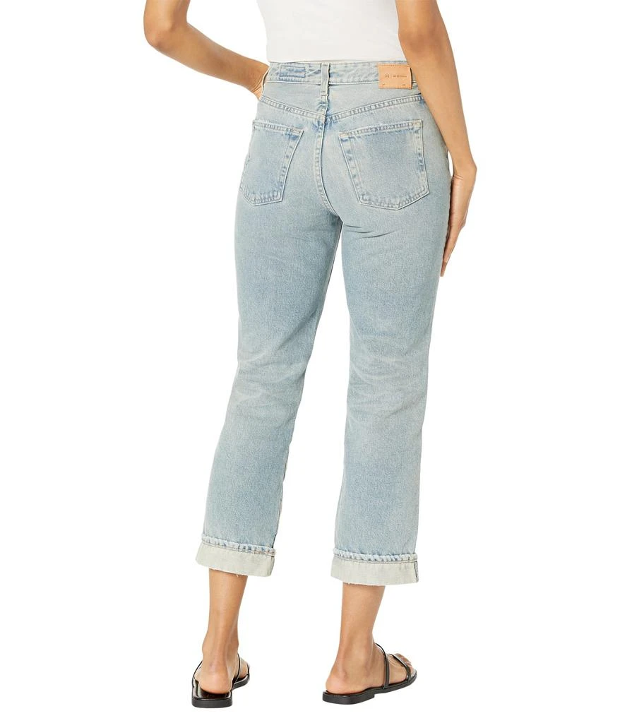 AG Jeans Alexxis Crop High-Rise Vintage Fit in 21 Years Road Trip Destructed 2