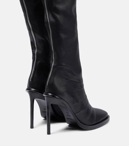 ANN DEMEULEMEESTER Adna over-the-knee leather boots 3