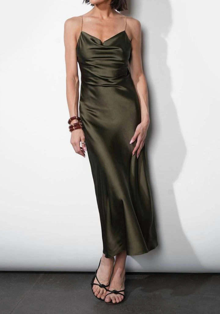 Greylin Greylin - Leah Jewel Strap Maxi Slip Dress 3