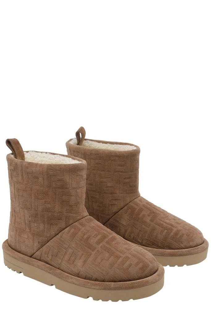 Fendi Fendi FF Motif Ankle Boots 4