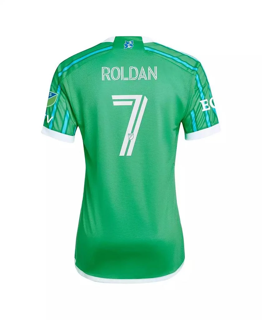 Adidas Men
s Cristian Roldan Green Seattle Sounders FC 2024 The Anniversary Kit Authentic Player Jersey 2