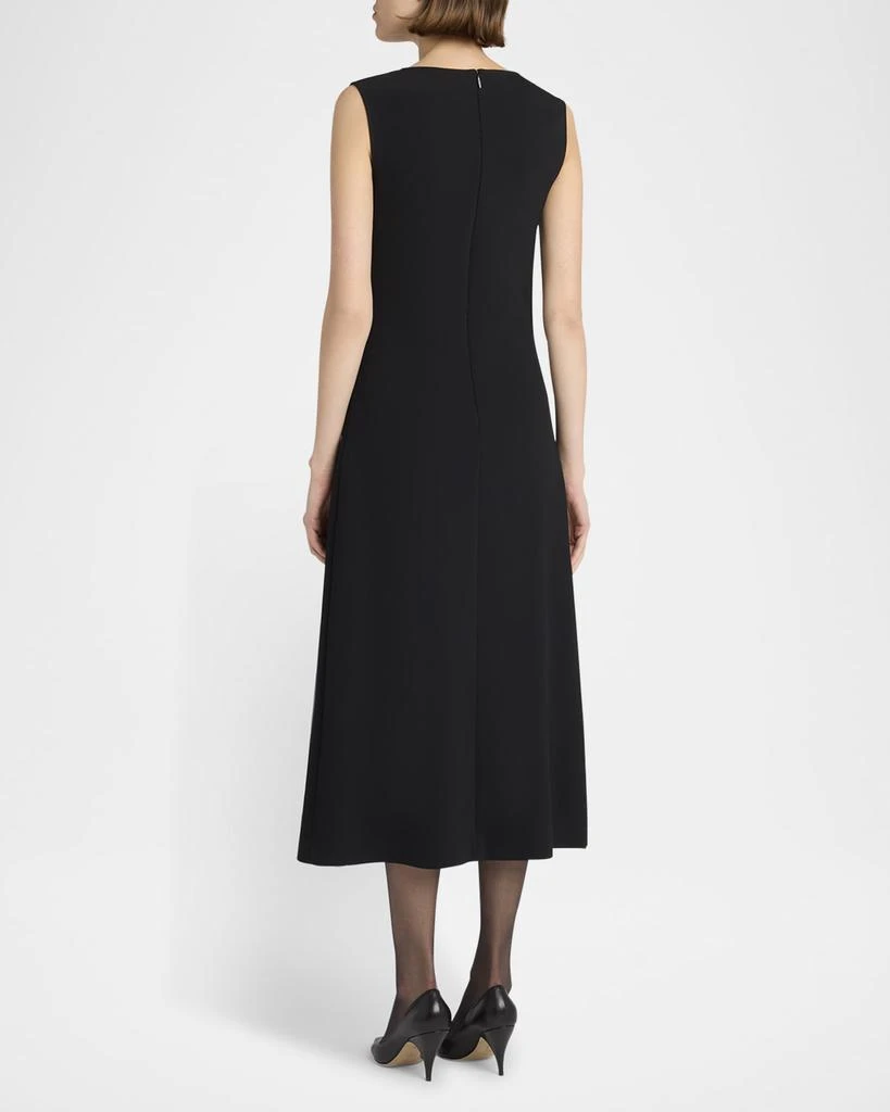 The Row Amor Sleeveless A-Line Midi Dress 4