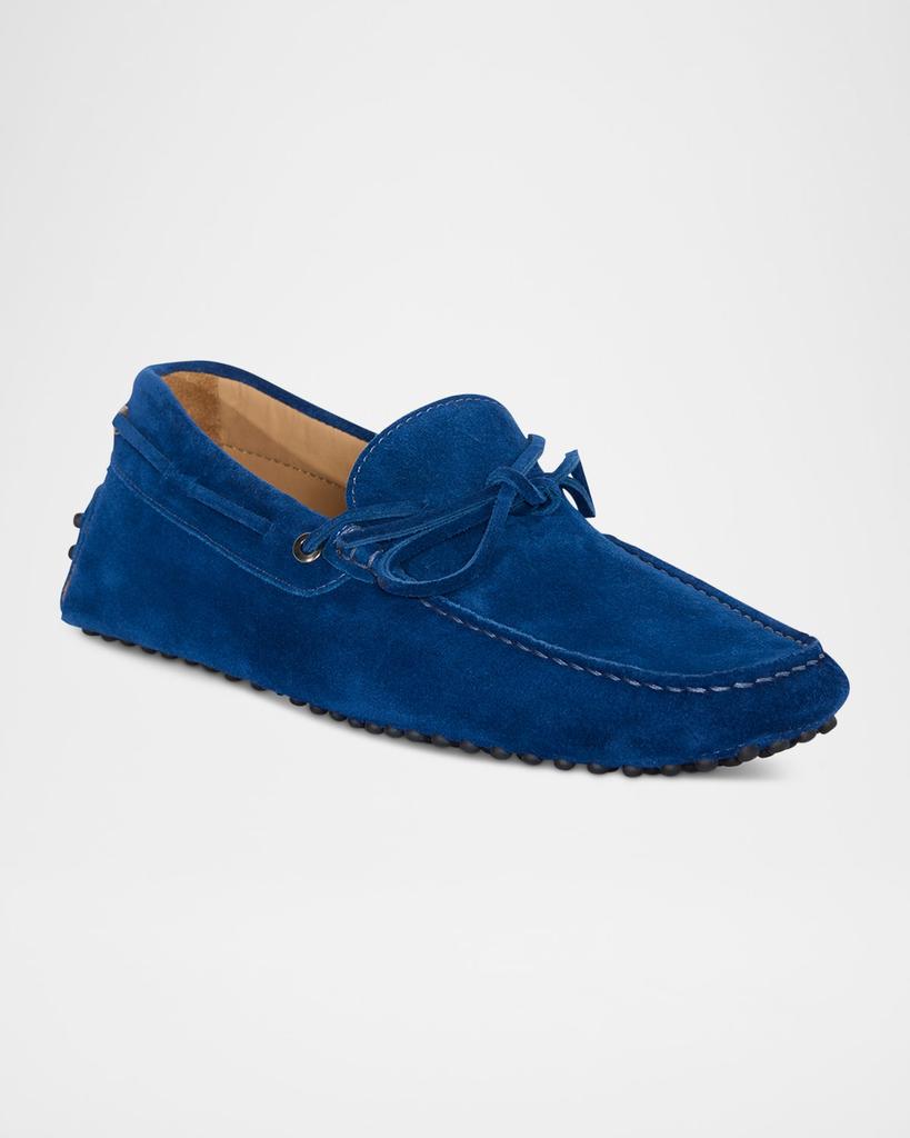 Paul Stuart Men's Dino Suede Driving Shoes