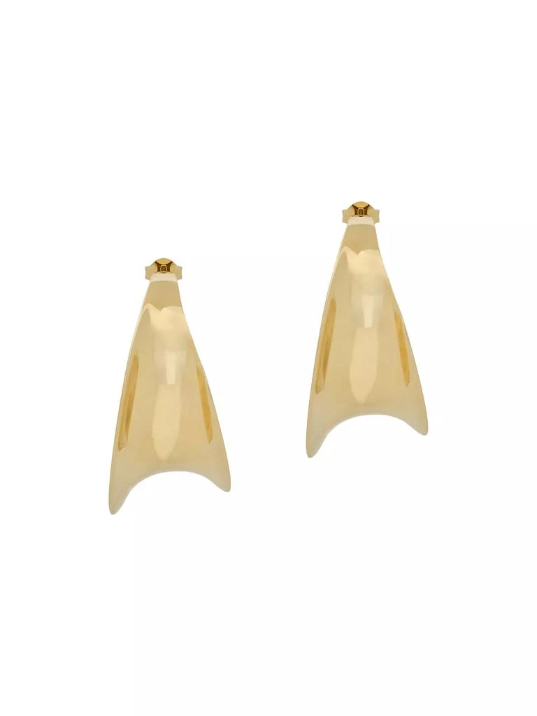 Yves Saint Laurent Hoop Earrings in Metal 2