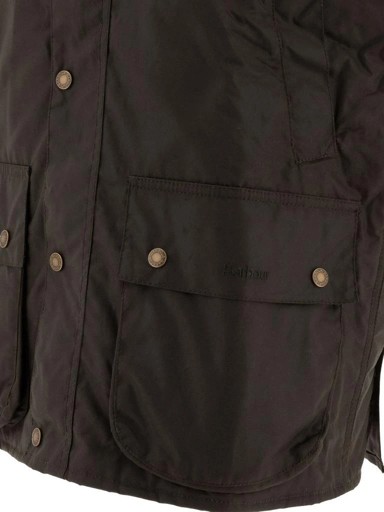 Baracuta Baracuta Barbour X Baracuta Waxed Oversized Vest Jacket 3