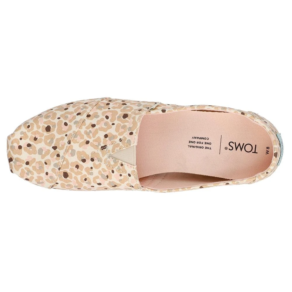 TOMS Alpargata Cheetah Slip On Flats 4