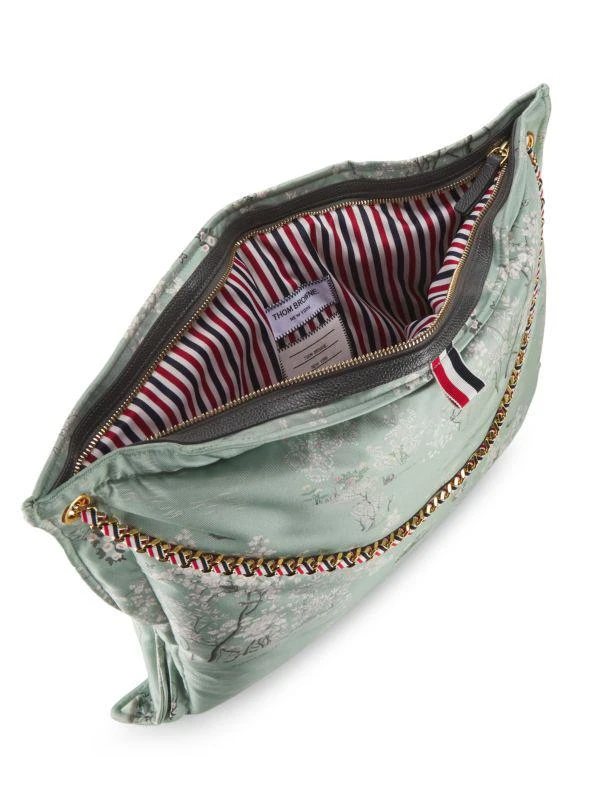 Thom Browne Floral Silk Top Handle Bag 3