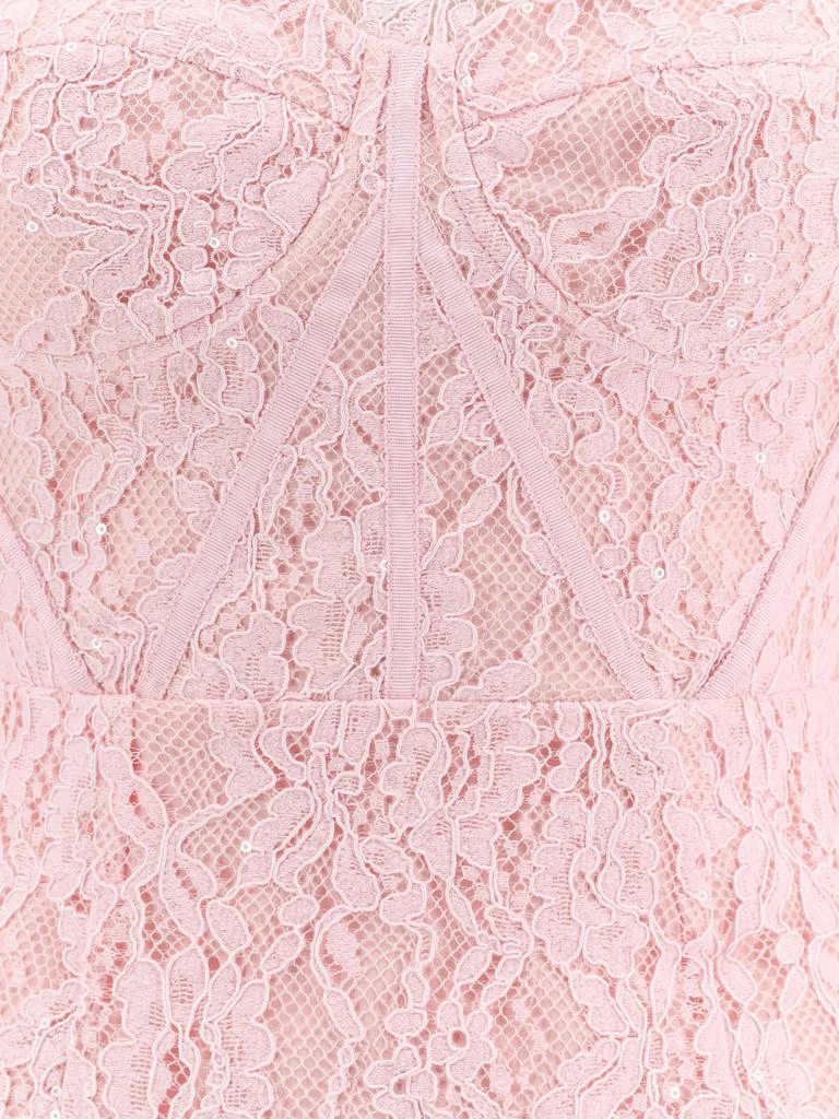 Self Portrait Self-Portrait Lace Embellished Midi Dress 3