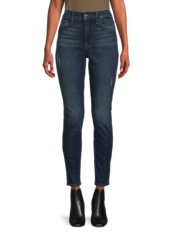 Hudson Blair High Rise Skinny Jeans 1