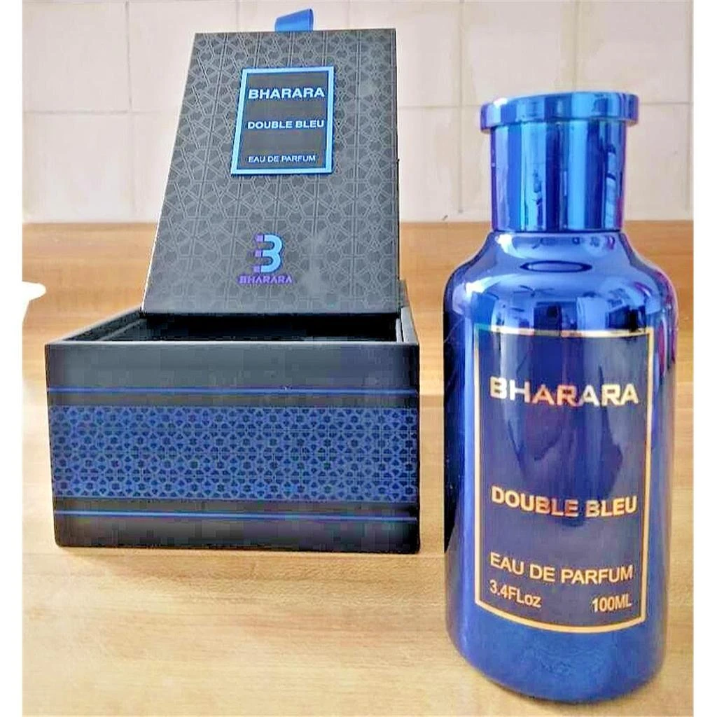 Bharara 3.4 oz  Double Bleu Eau De Parfum Spray for Mens 1