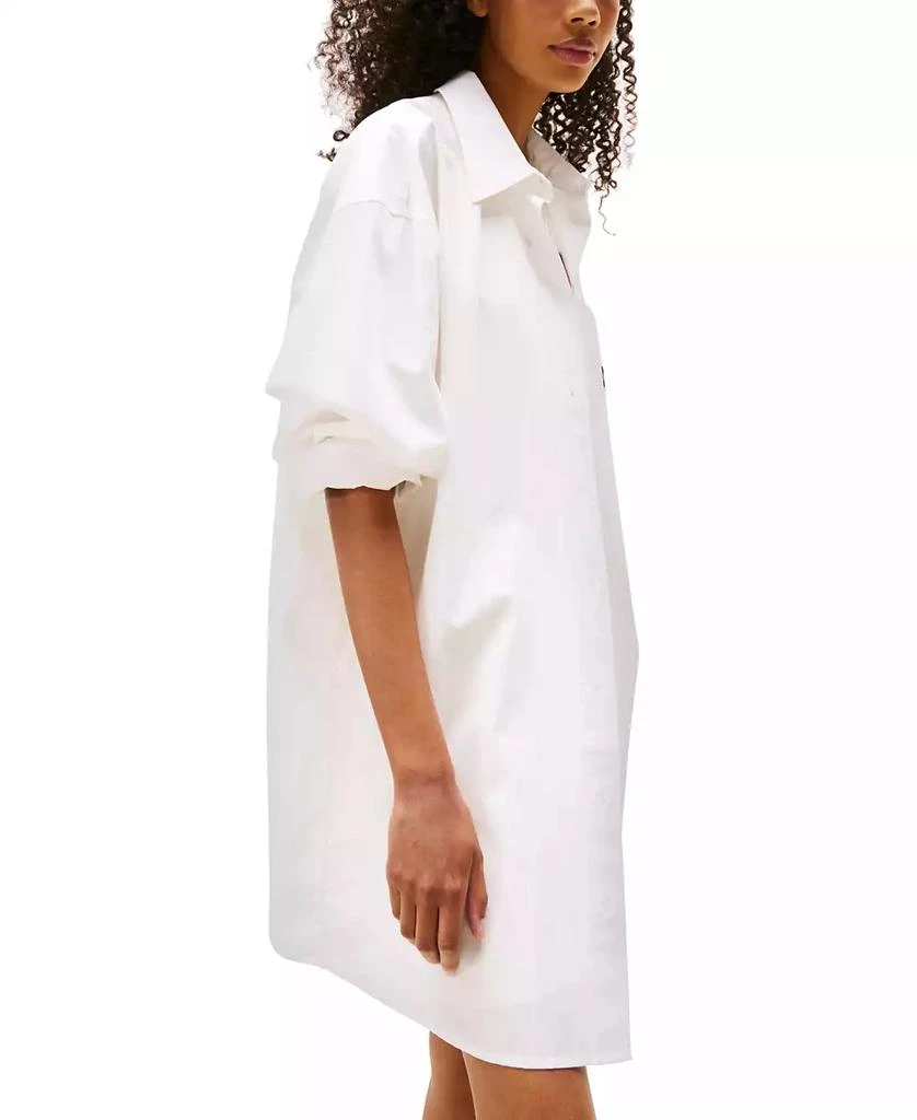 knee length dresses for ladies Block Party Ready Vintage Wash T-Shirt Mini Dress in Blue