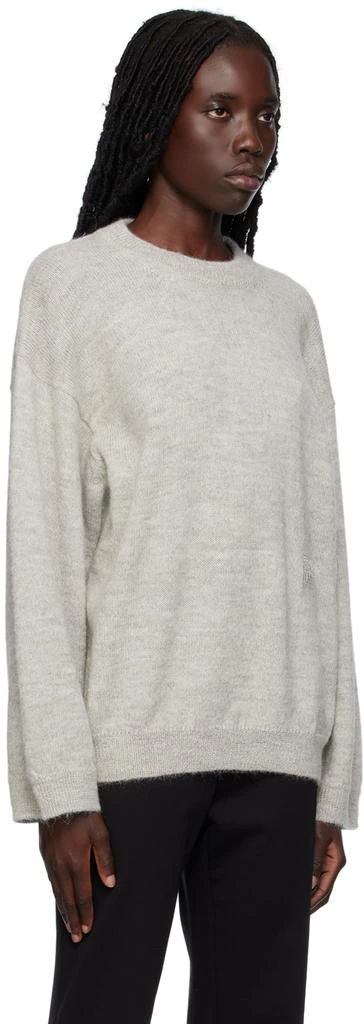 Totême Gray Crewneck Sweater 2
