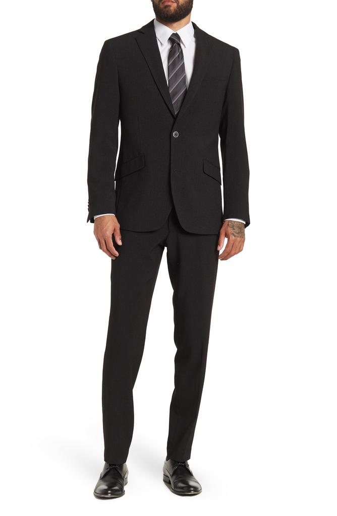 SAVILE ROW CO Emerald Shawl Collar One Button Velvet Suit