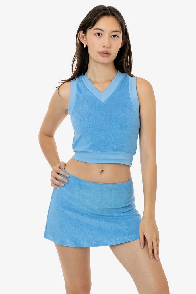 Los Angeles Apparel RLT384 - Loop Terry Mini Skort 21