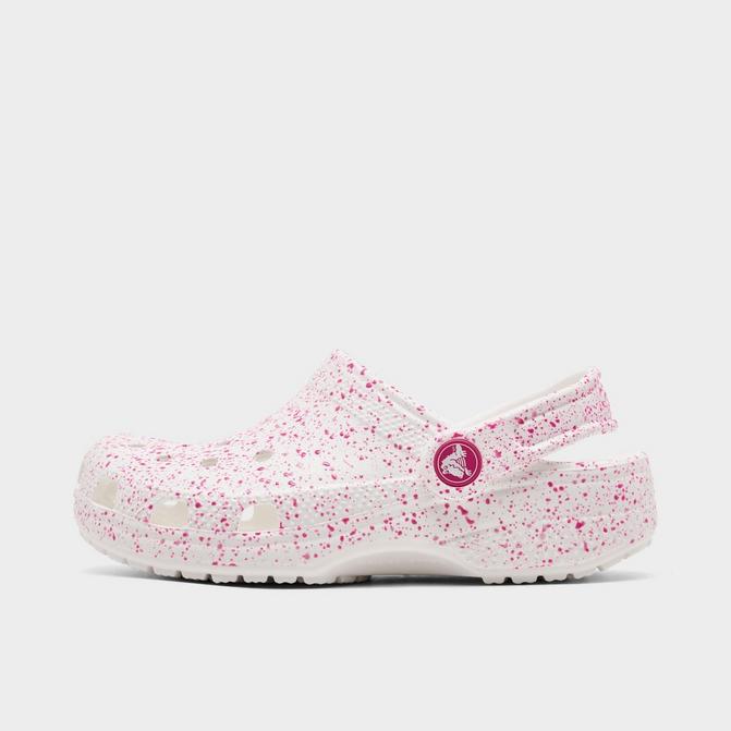 Crocs Girls' Little Kids' Crocs Paint Splatter Classic Clog Shoes