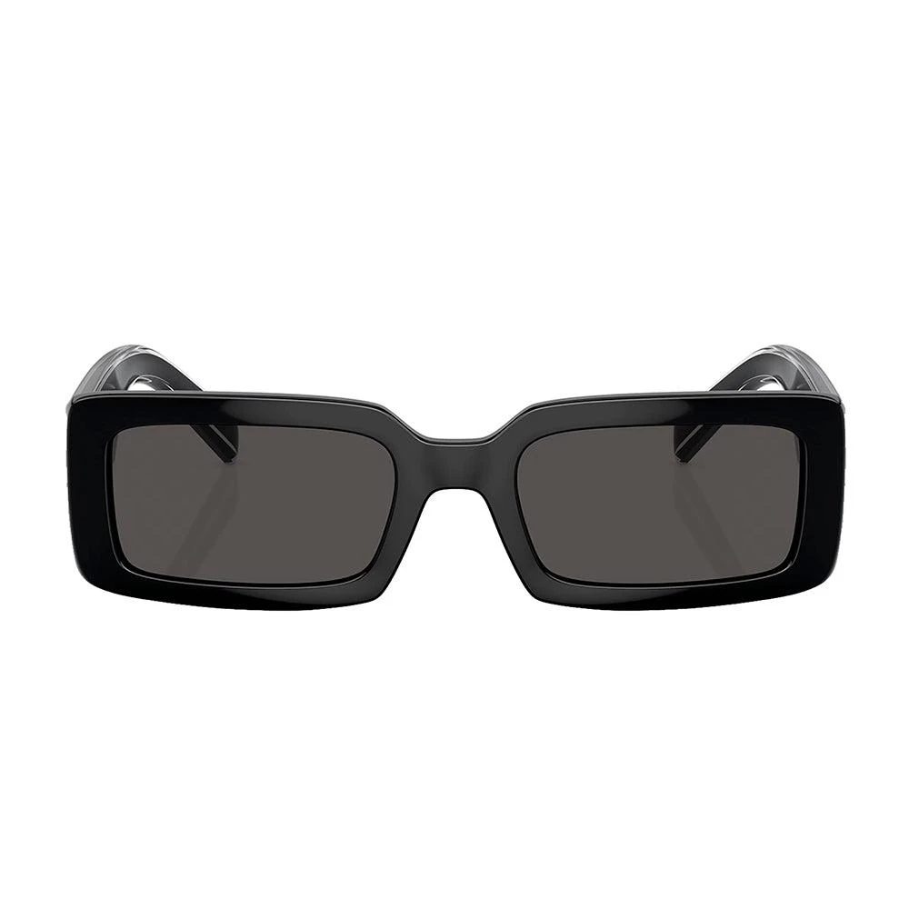 Dolce & Gabbana DG 6187 501/87 53mm Womens Rectangle Sunglasses 2
