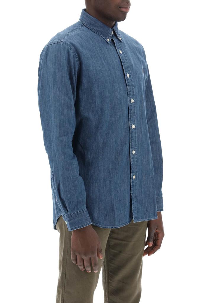 Ralph Lauren custom fit shirt in lightweight denim