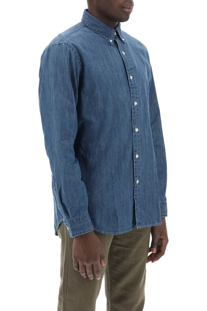 Ralph Lauren custom fit shirt in lightweight denim 2