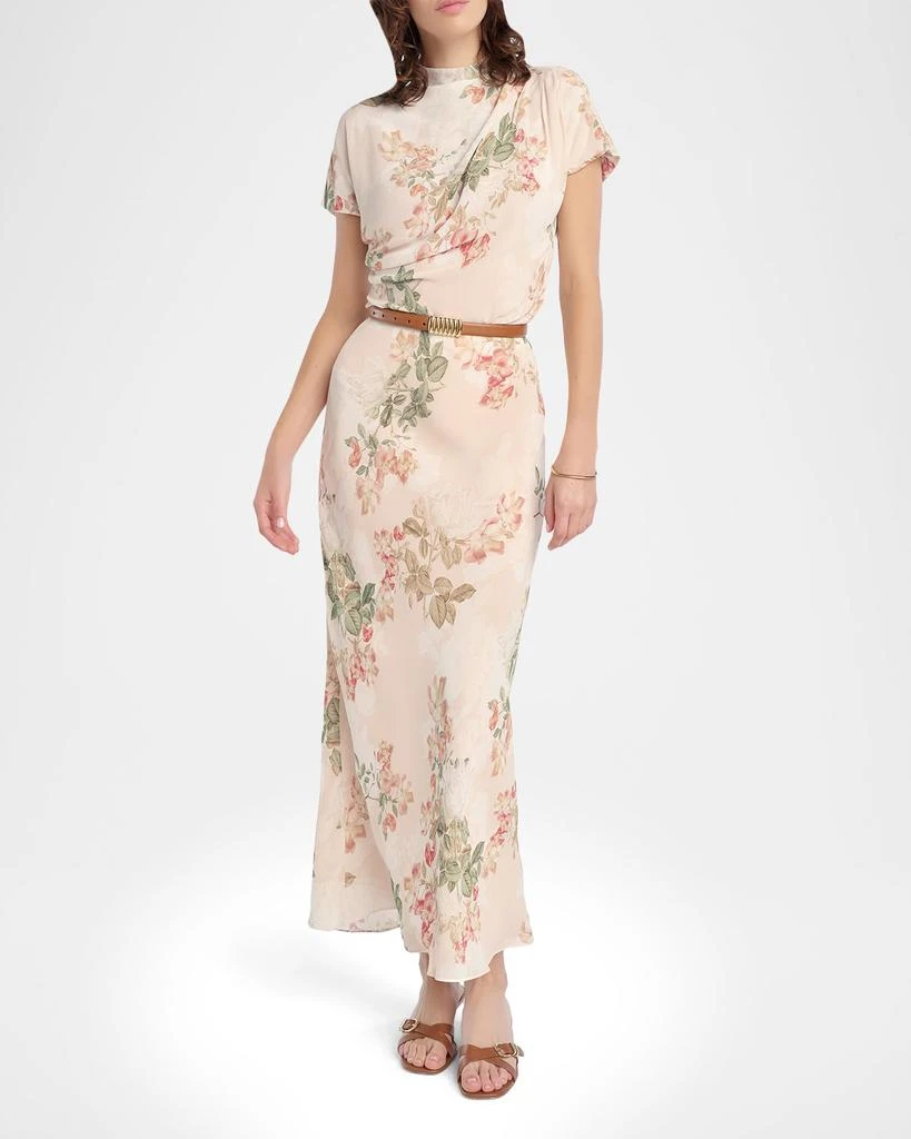 Favorite Daughter The Graceful Floral Draped Top 2