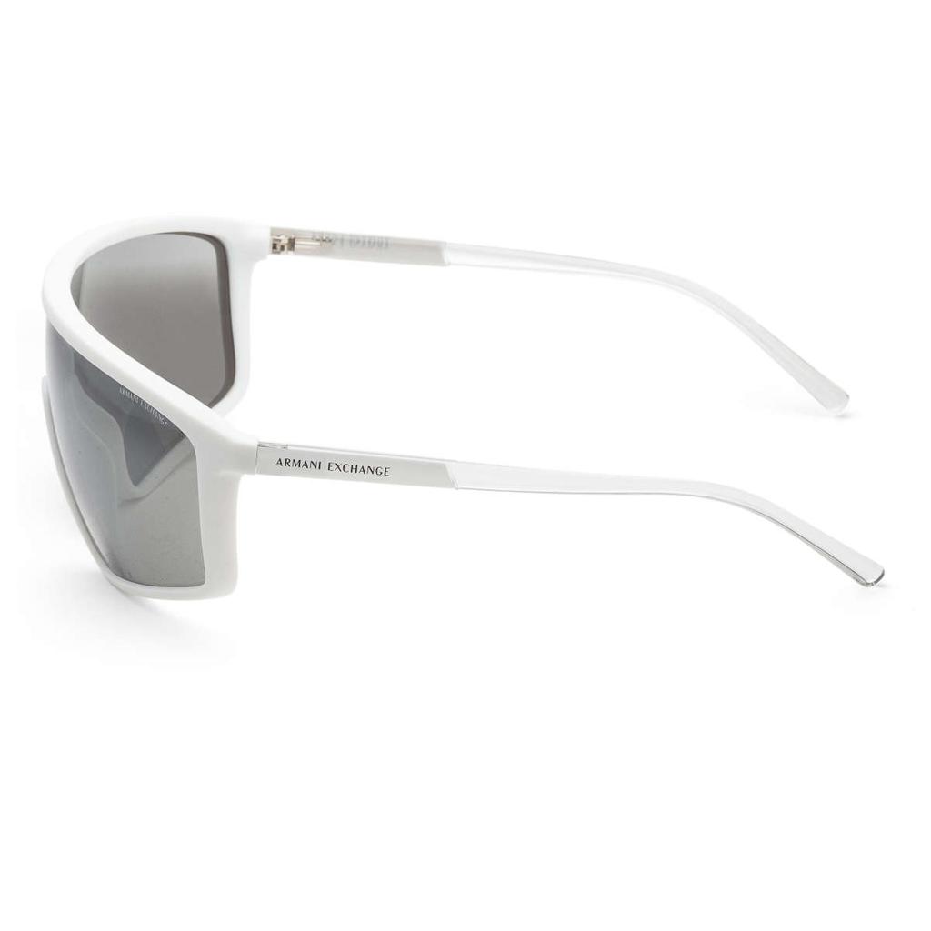 Armani Exchange Armani Exchange Men's White Rectangular Sunglasses
