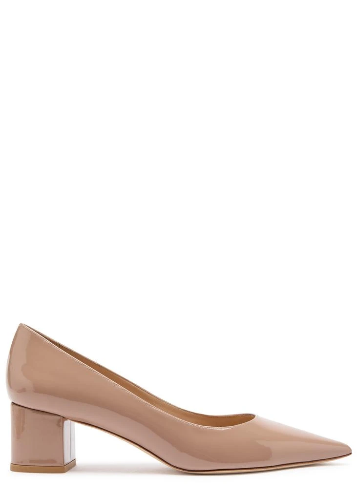 Stuart Weitzman Stuart Power 50 patent leather pumps 1