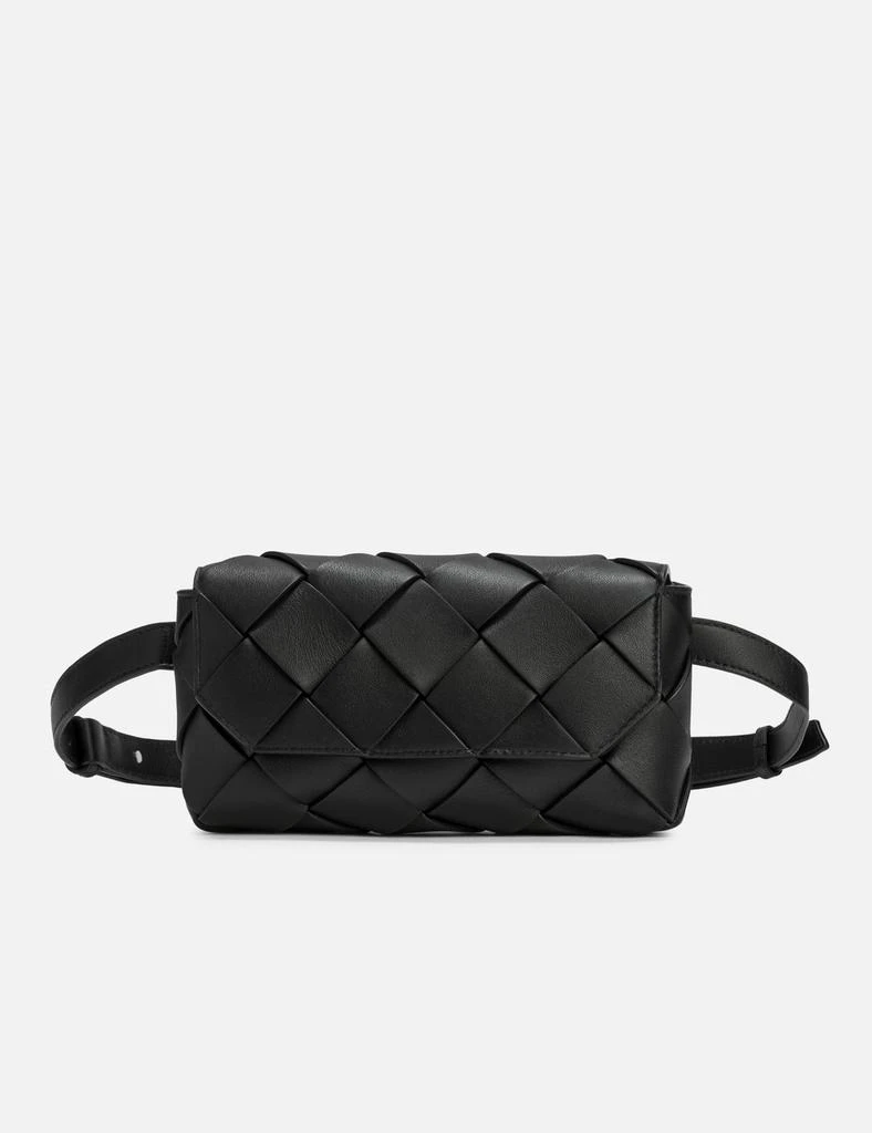Bottega Veneta Grained Intreccio Leather Belt Bag 1