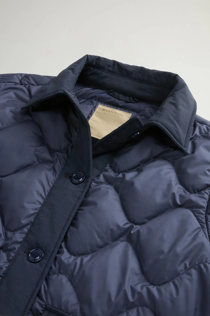 Woolrich Microfiber Heritage Jacket - Women - Blue 6
