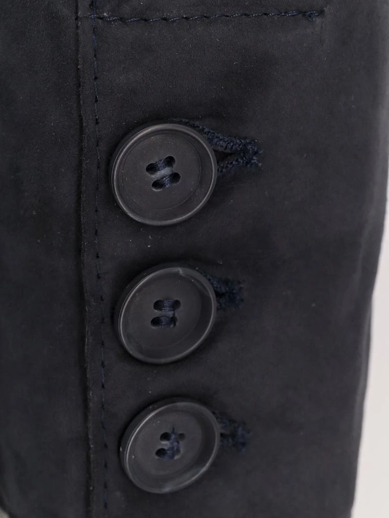 D-FOUR Suede jacket with peak lapel 3