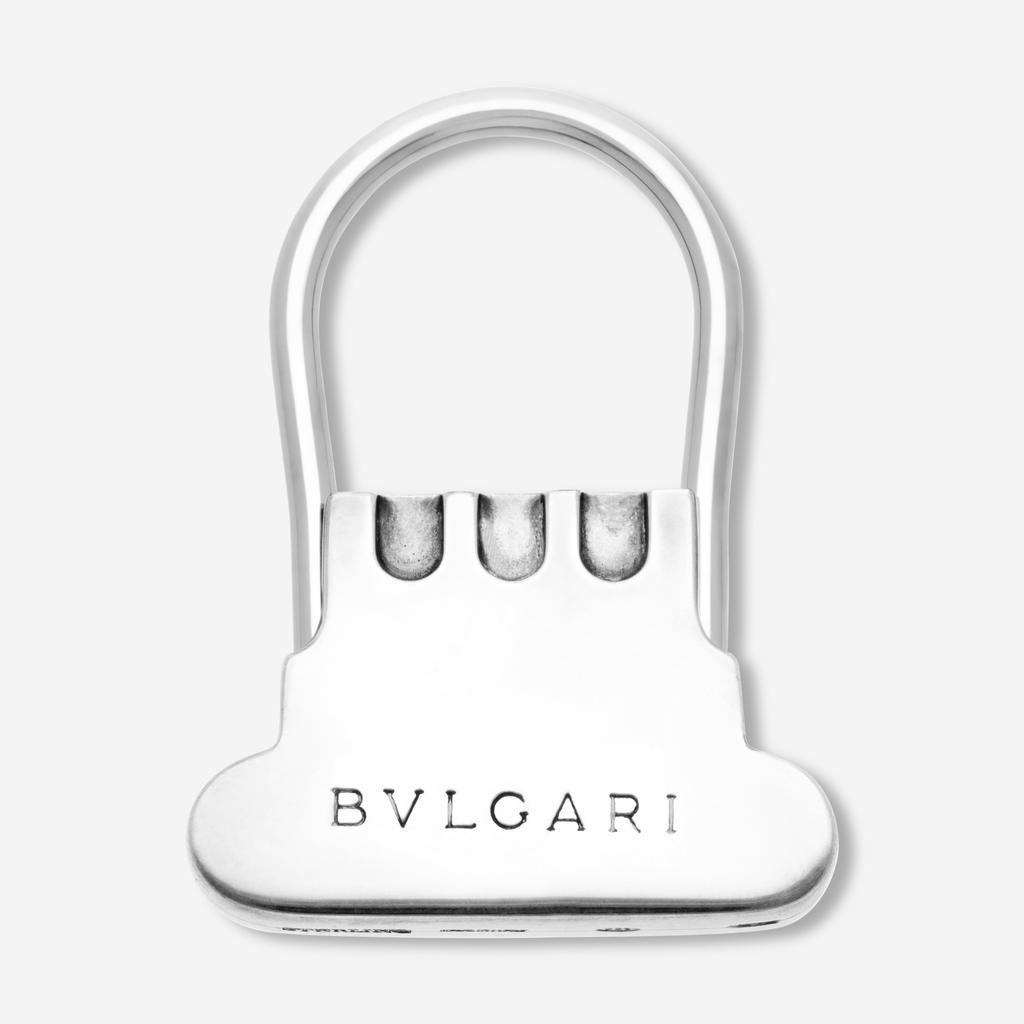 BVLGARI Bulgari Sterling Silver Key Ring PC002701