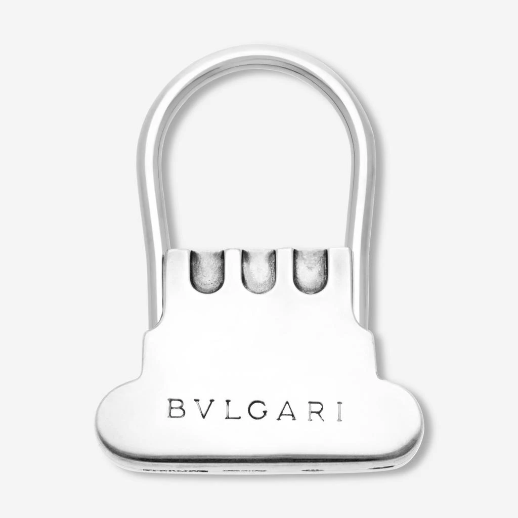 Bulgari Bulgari Sterling Silver Key Ring PC002701 1