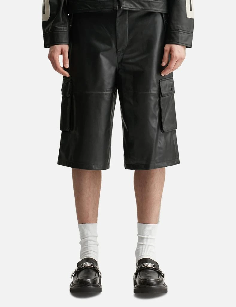 DEADWOOD Carter Leather Shorts 3