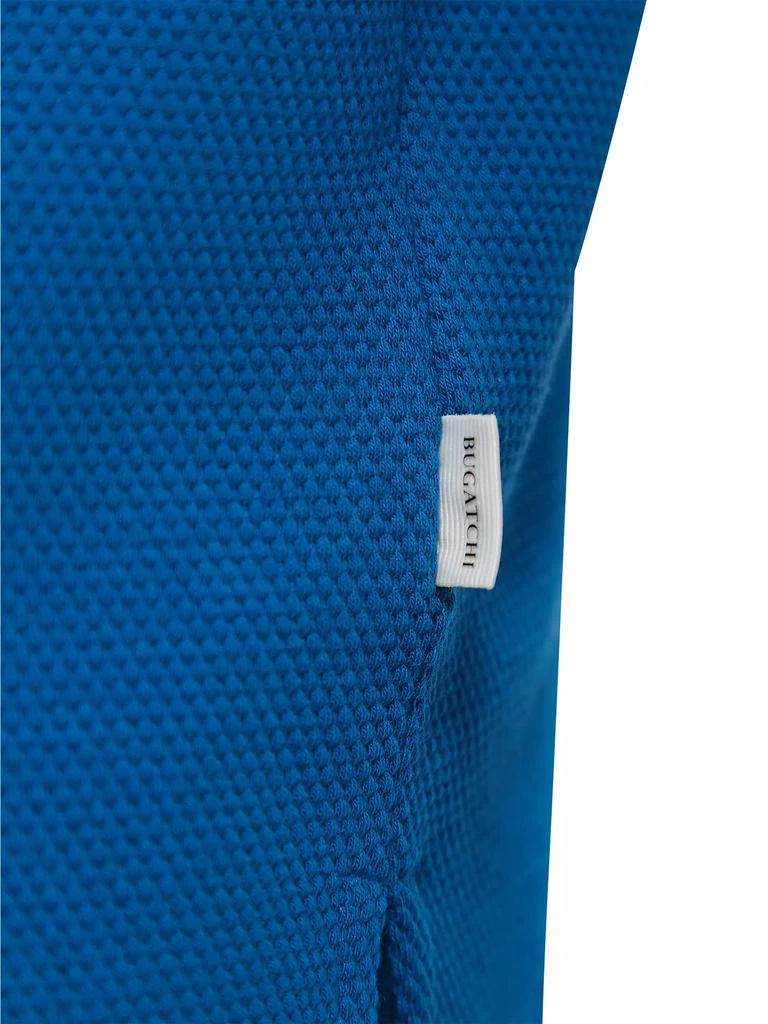 BUGATCHI Stretch Cotton Three-Button Polo Shirt 7