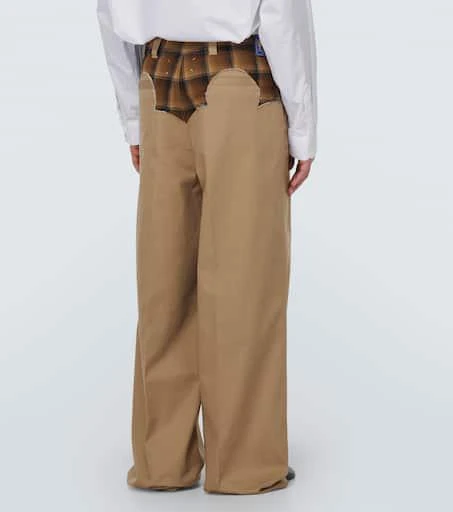 MAISON MARGIELA x Pendleton wide-leg pants 4