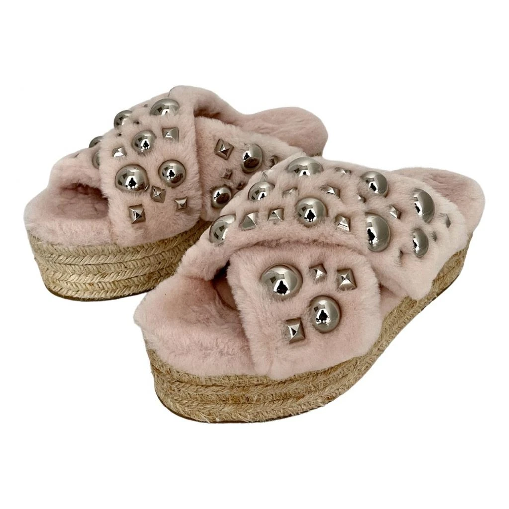 Miu Miu Miu Miu Faux fur mules 1