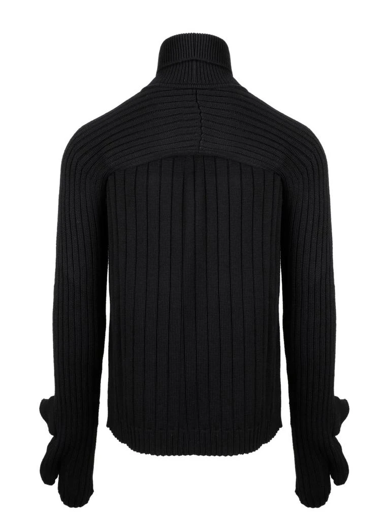 Fendi Fendi Turtleneck Rib-Knit Sweater 2