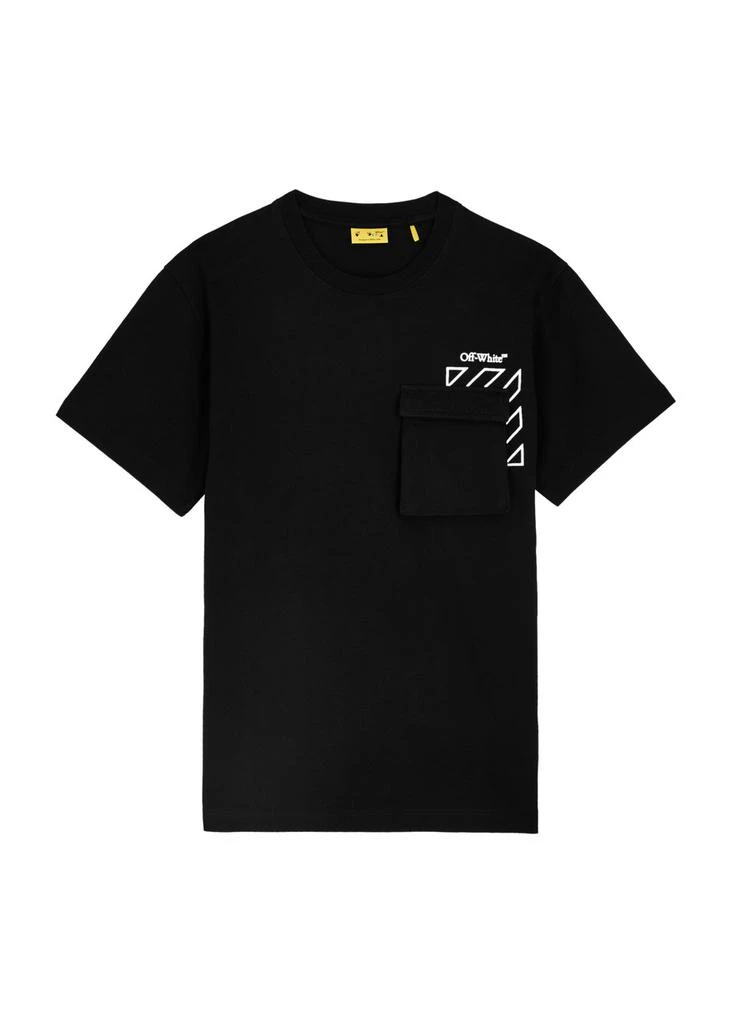 Off-White KIDS Cargo logo cotton T-shirt (13 years) 1