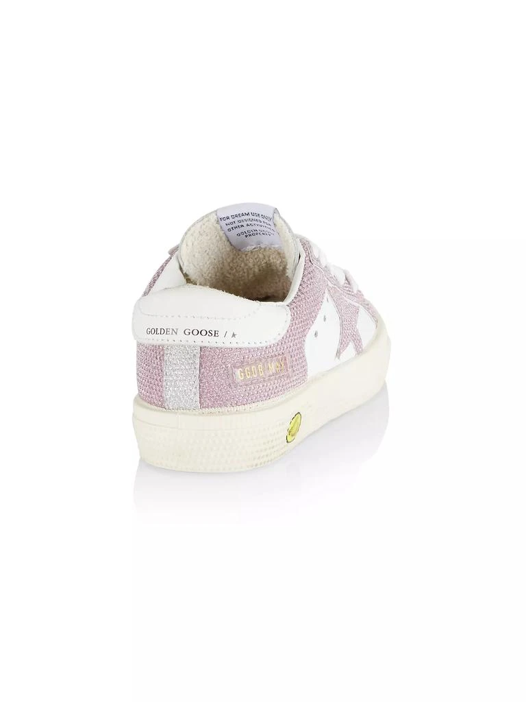 Golden Goose Baby Girl's, Little Girl's & Girl's May Glitter Platform Sneakers 2