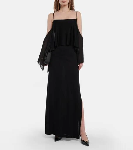 Tom Ford TF croc-effect leather slingback pumps 2