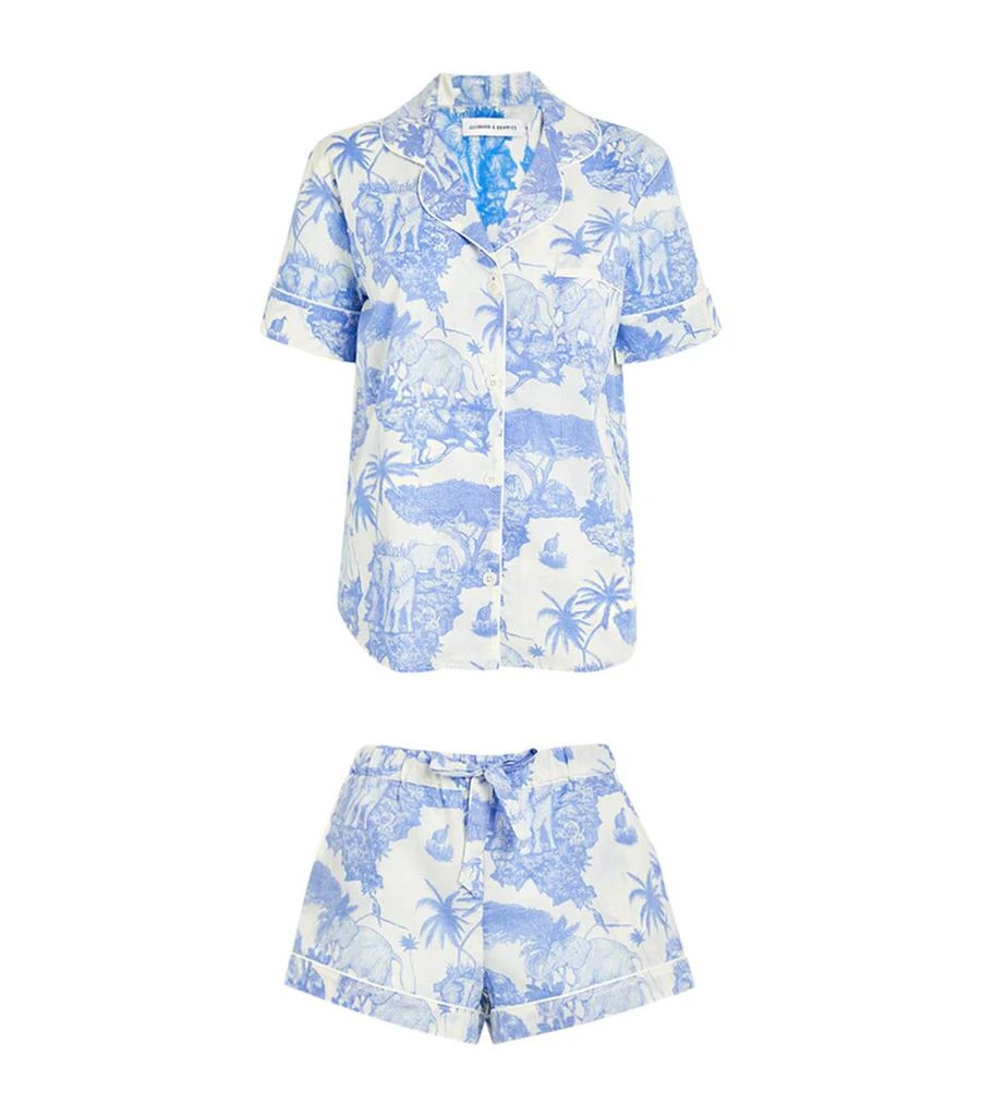 Desmond & Dempsey Short Pyjama Set 1
