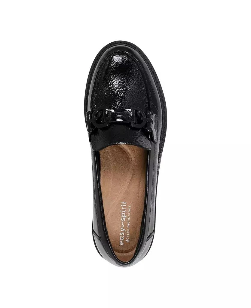 Easy Spirit Women's eFlex Kinndle Lug Sole Slip-On Loafers 4