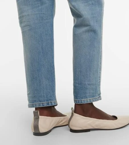 Brunello Cucinelli Leather ballet flats 7