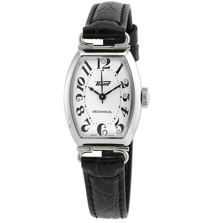 Tissot Heritage Porto Hand Wind White Dial Ladies Watch T128.161.16.012.00 1