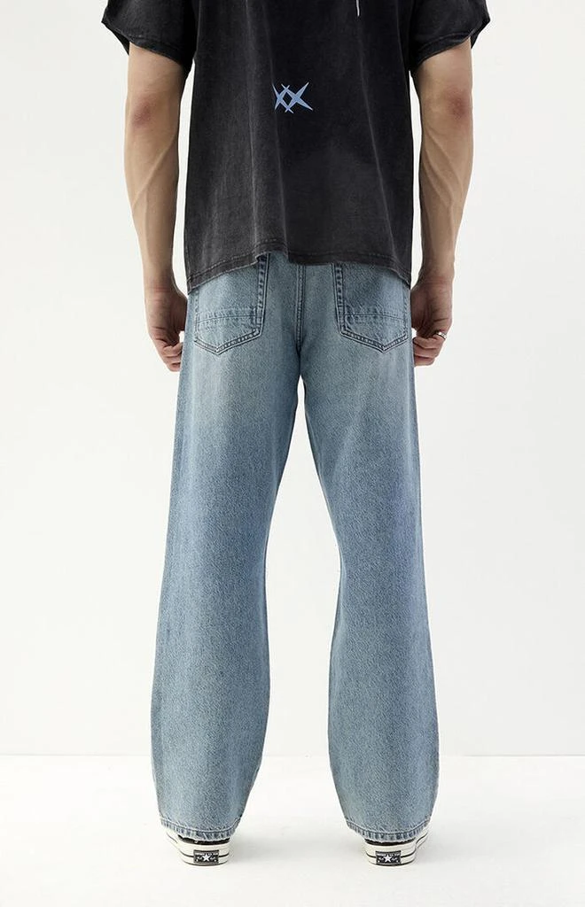PacSun Dylan Baggy Jeans Panel Medium Blue 5