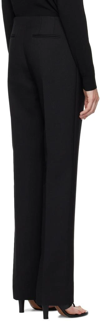 The Row Black Vesco Trousers 3