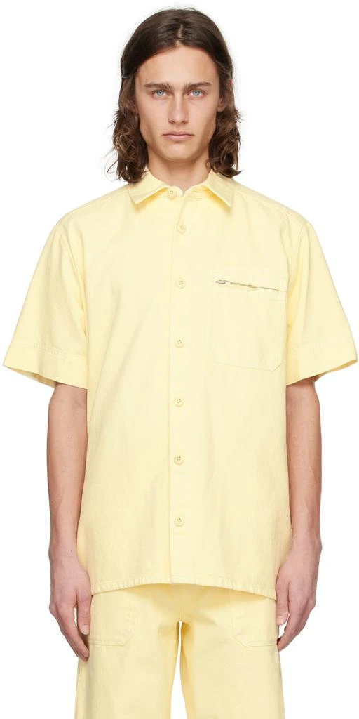 A.P.C. Yellow Nelson Denim Shirt 1