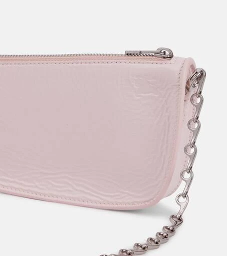 Burberry Micro leather shoulder bag 5