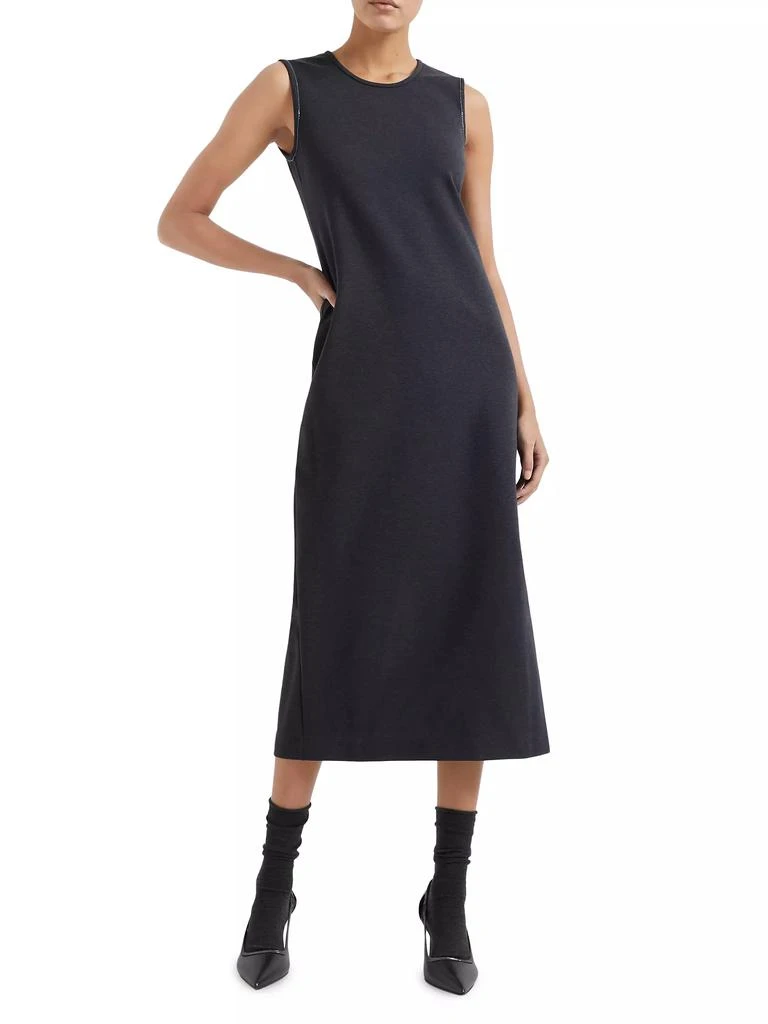 Brunello Cucinelli Stretch Cotton Couture Interlock Dress 2